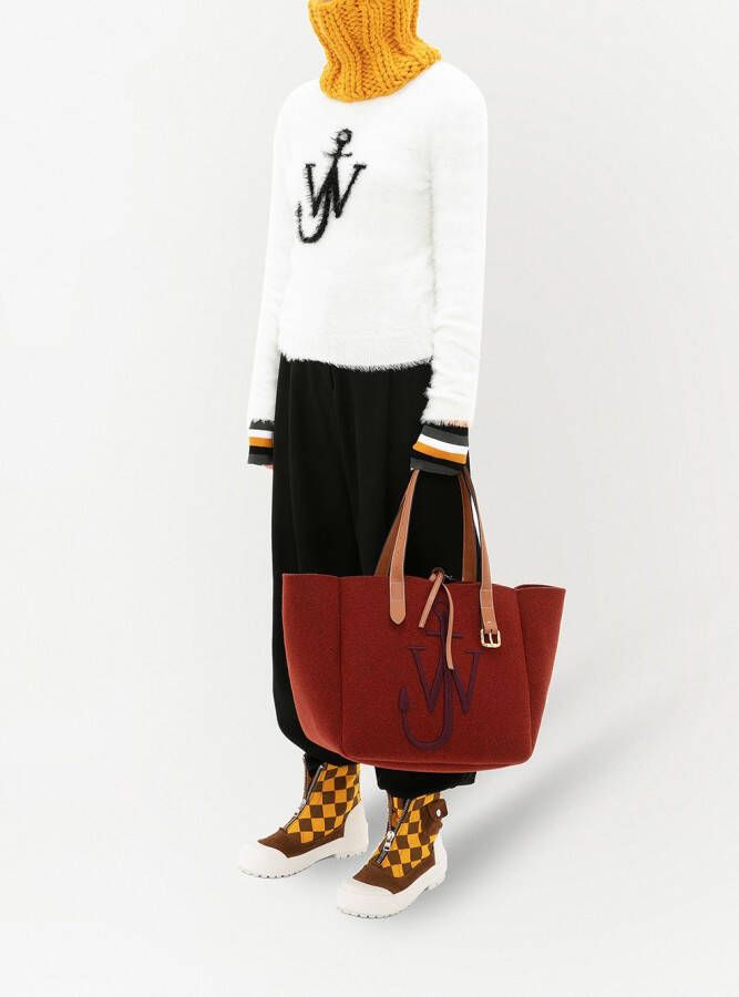 JW Anderson Trui met textuur Wit