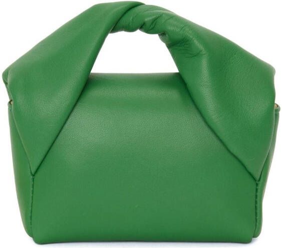 JW Anderson Twister kleine tas Groen