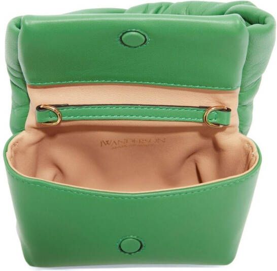 JW Anderson Twister kleine tas Groen