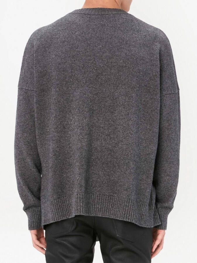 JW Anderson Uitgesneden trui Grijs