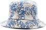 JW Anderson Vissershoed met logo jacquard Blauw - Thumbnail 3