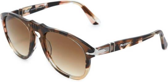 JW Anderson x Persol zonnebril met piloten montuur Bruin