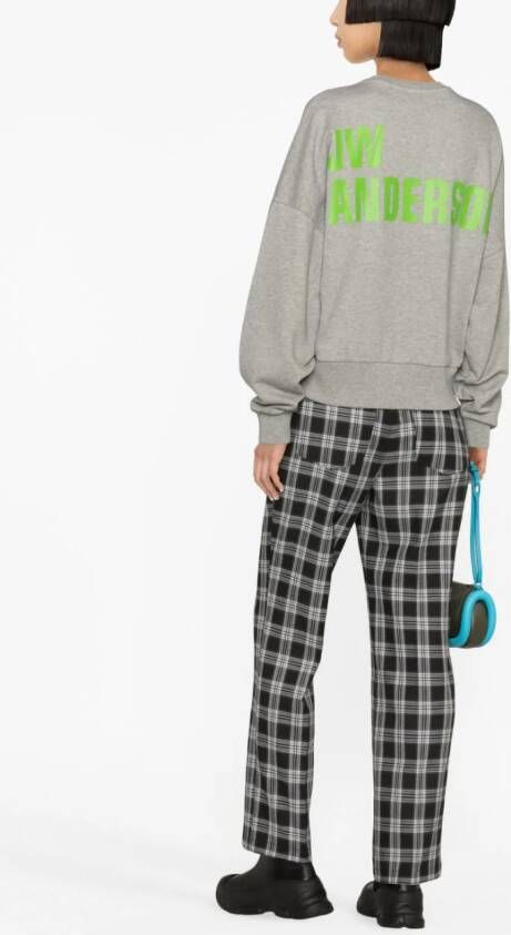 JW Anderson Zijden blouse Grijs