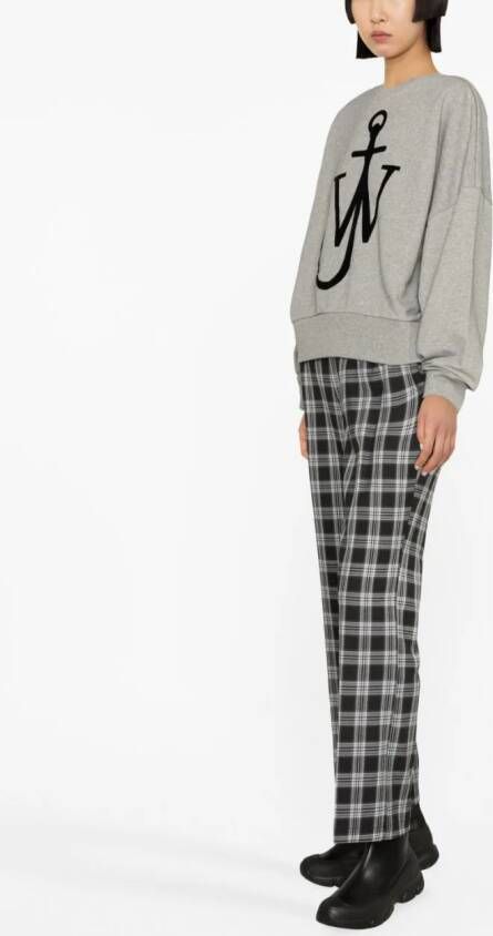 JW Anderson Zijden blouse Grijs