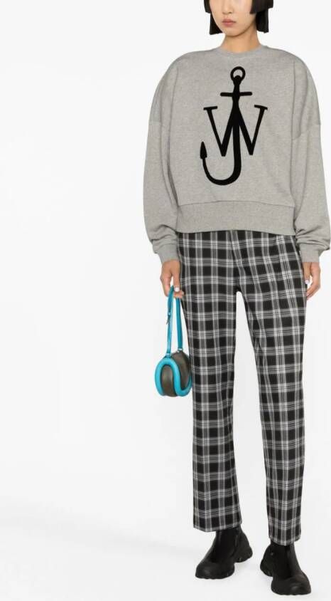 JW Anderson Zijden blouse Grijs