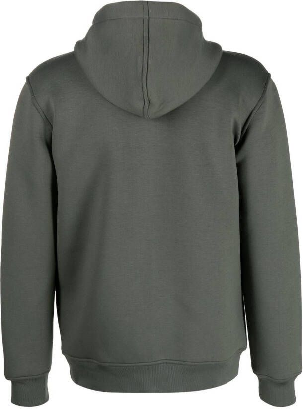 K-Way Hoodie met logopatch Groen