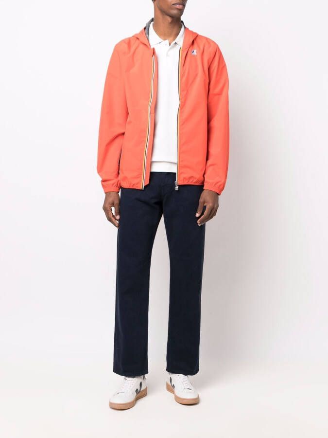 K-Way Jack met capuchon Oranje