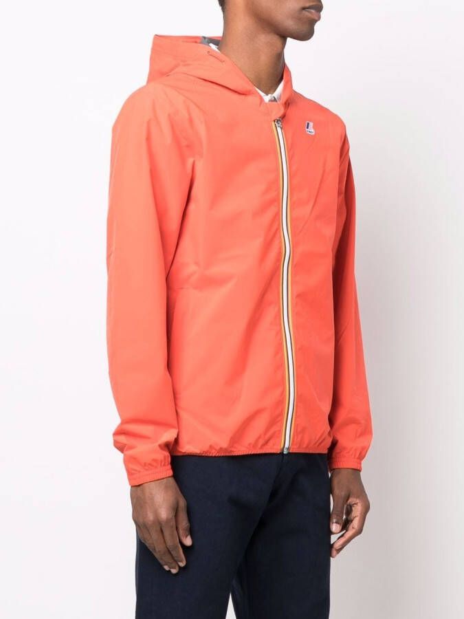K-Way Jack met capuchon Oranje