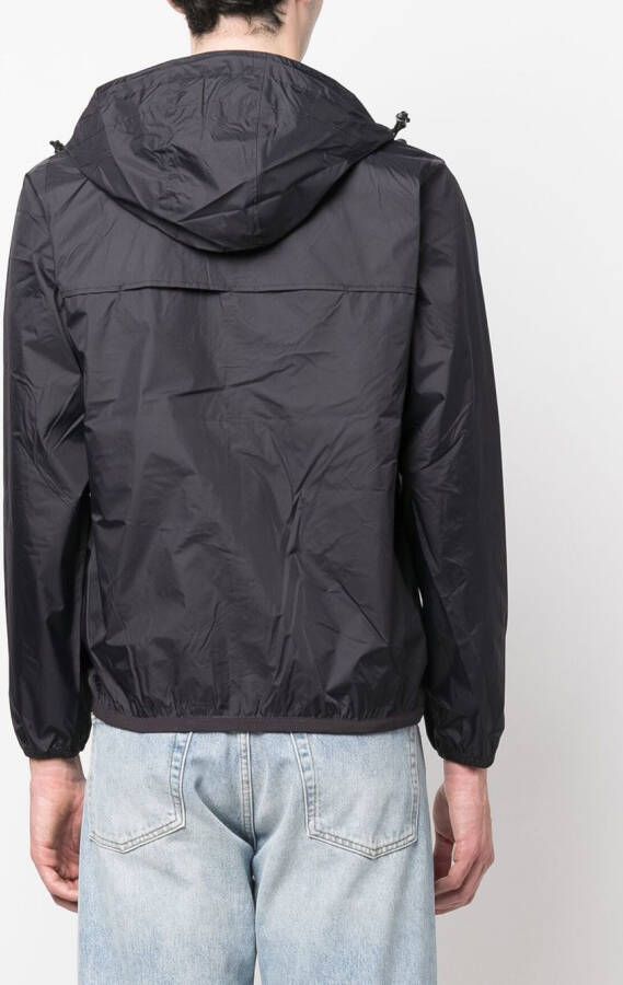 K-Way Jack met capuchon Zwart