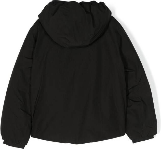 K Way Kids Jack met capuchon Zwart