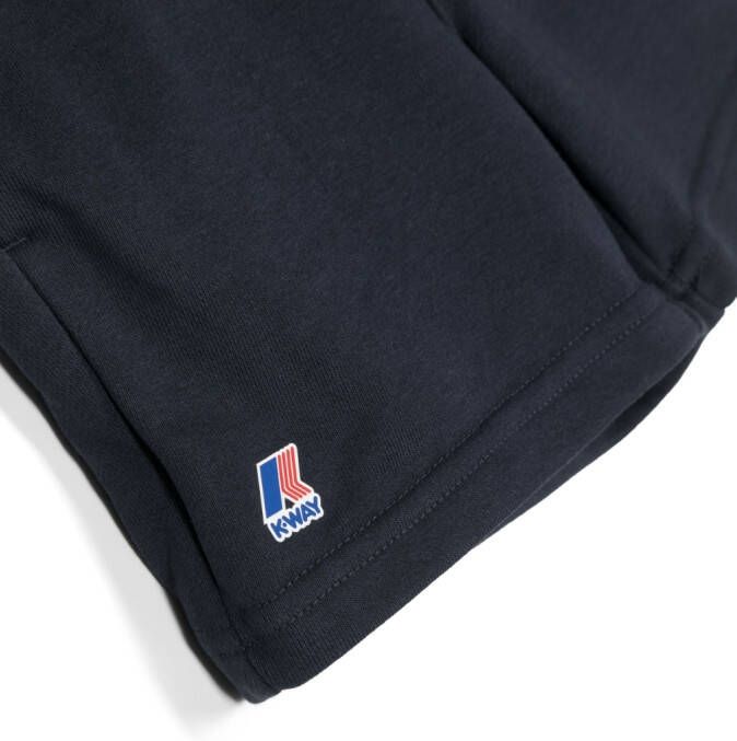 K Way Kids Shorts met logopatch Blauw