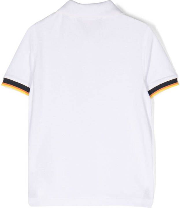 K Way Kids Poloshirt Wit