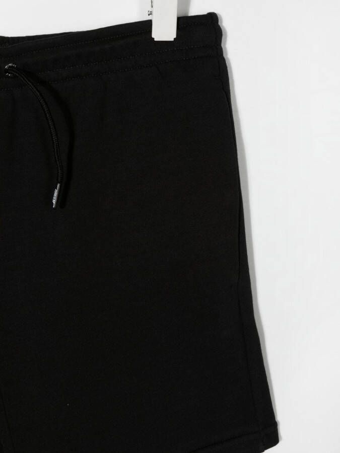 K Way Kids Trainingsshorts met logoprint Zwart