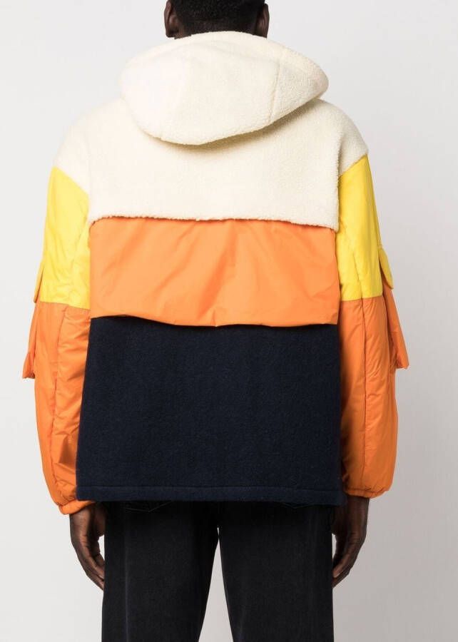 K-Way R&D Jack met colourblocking Blauw