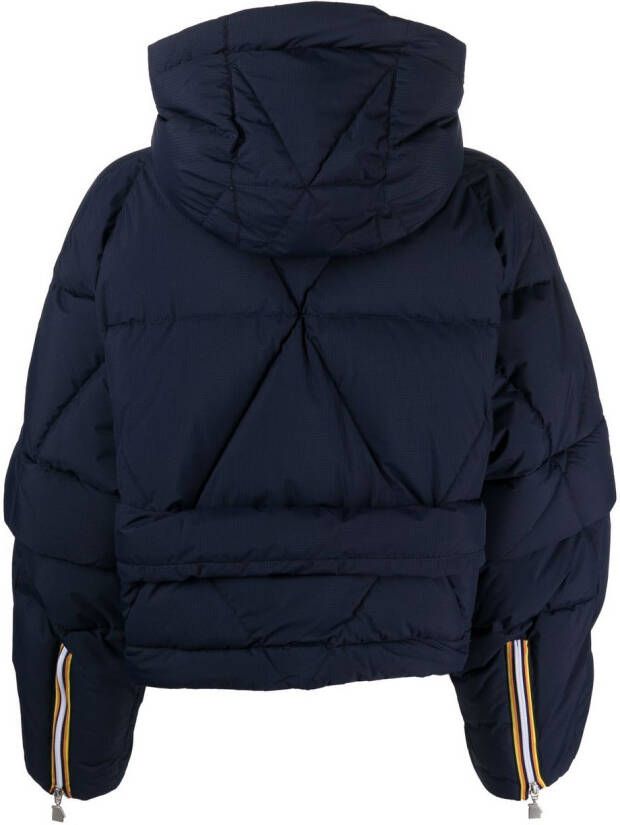 K-Way R&D Cropey 2.1 donsjack Blauw