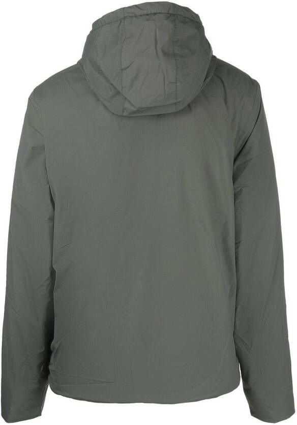 K-Way Windjack met logodetail Groen