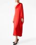 Karl Lagerfeld Asymmetrische jurk Rood - Thumbnail 4