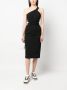 Karl Lagerfeld Asymmetrische jurk Zwart - Thumbnail 2
