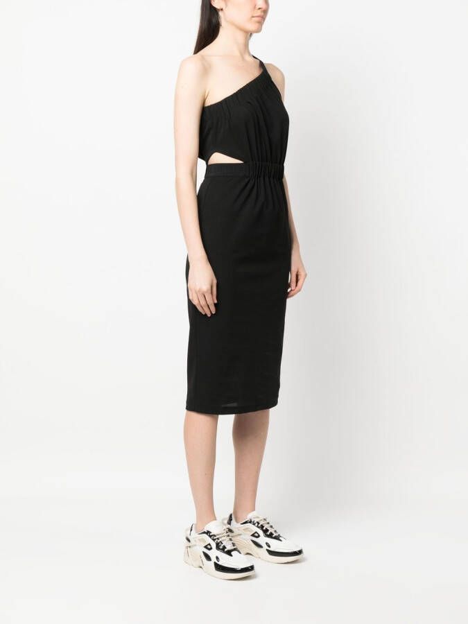 Karl Lagerfeld Asymmetrische jurk Zwart