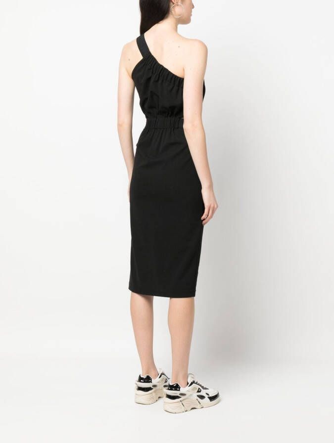 Karl Lagerfeld Asymmetrische jurk Zwart