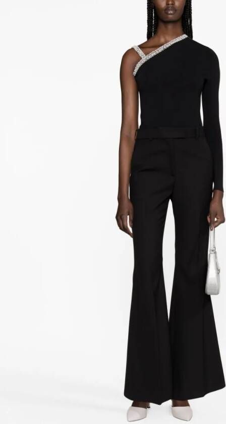 Karl Lagerfeld Asymmetrische top Zwart