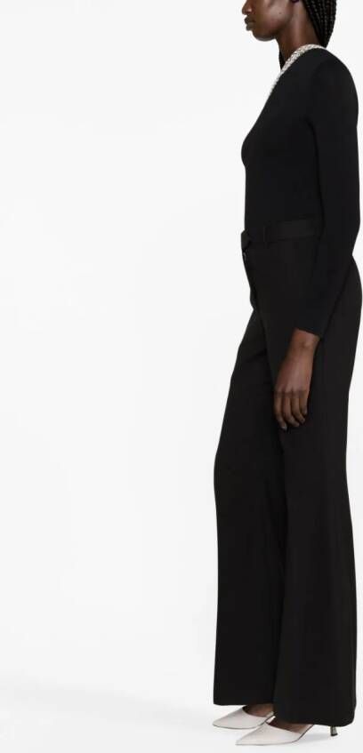 Karl Lagerfeld Asymmetrische top Zwart