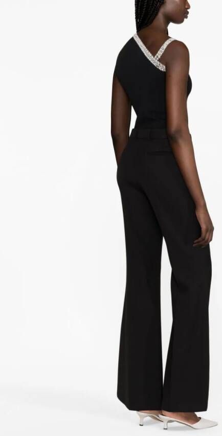 Karl Lagerfeld Asymmetrische top Zwart