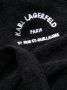 Karl Lagerfeld Badjas met geborduurd logo Zwart - Thumbnail 3