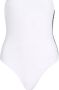 Karl Lagerfeld Badpak met logoprint Wit - Thumbnail 2