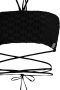 Karl Lagerfeld Bandeau bikinitop Zwart - Thumbnail 2
