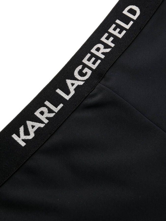 Karl Lagerfeld Bikinislip met logoprint Zwart