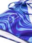 Karl Lagerfeld Bikinislip met strik Blauw - Thumbnail 3
