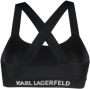 Karl Lagerfeld Bikinitop met gekruiste bandjes Zwart - Thumbnail 2