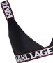 Karl Lagerfeld Bikinitop met logoprint Zwart - Thumbnail 2