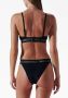 Karl Lagerfeld Ikon triangel bikinitop Zwart - Thumbnail 4