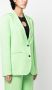 Karl Lagerfeld Blazer met monogram jacquard Groen - Thumbnail 3