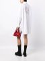 Karl Lagerfeld Blousejurk met logo-reliëf Wit - Thumbnail 2