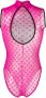 Karl Lagerfeld Doorzichtige body met monogram Roze - Thumbnail 2