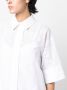 Karl Lagerfeld Broderie anglaise blousejurk Wit - Thumbnail 5