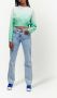 Karl Lagerfeld Jeans Cropped sweater Groen - Thumbnail 2