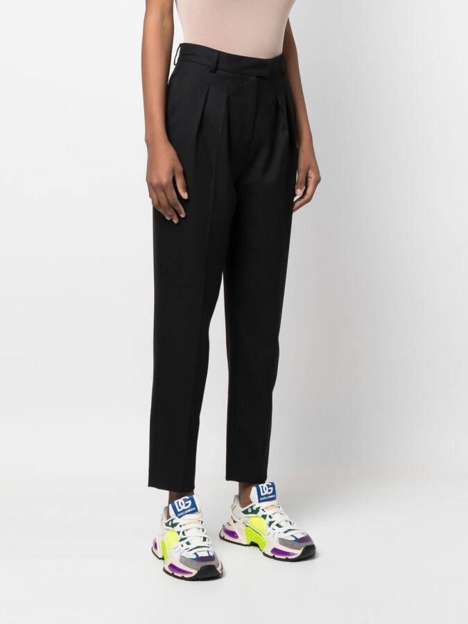 Karl Lagerfeld Cropped broek Zwart