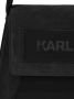 Karl Lagerfeld IKON K leren schoudertas Zwart - Thumbnail 3