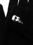 Karl Lagerfeld Ikon gebreide handschoenen Zwart - Thumbnail 2