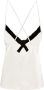 Karl Lagerfeld Hemd met afwerking van kant Beige - Thumbnail 2