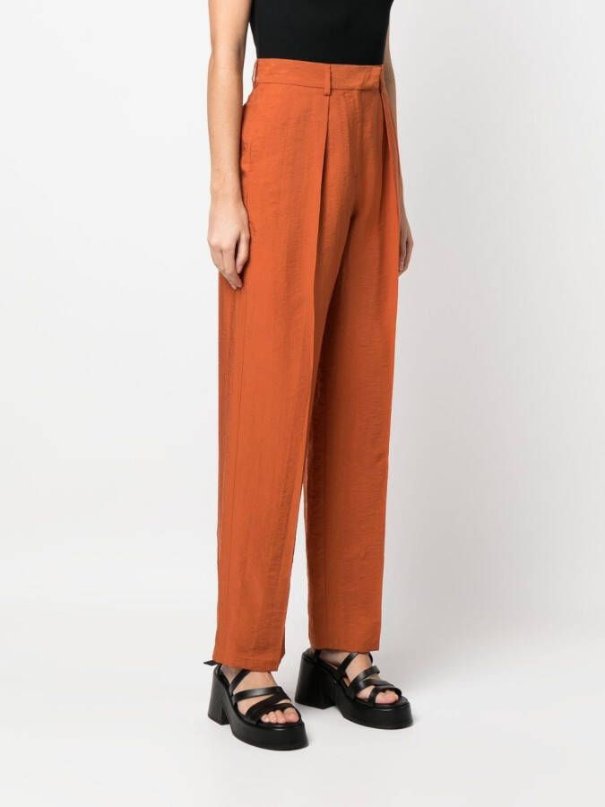 Karl Lagerfeld High waist pantalon Oranje