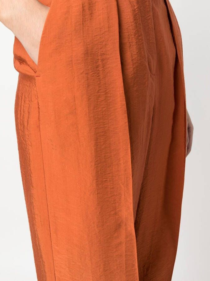 Karl Lagerfeld High waist pantalon Oranje