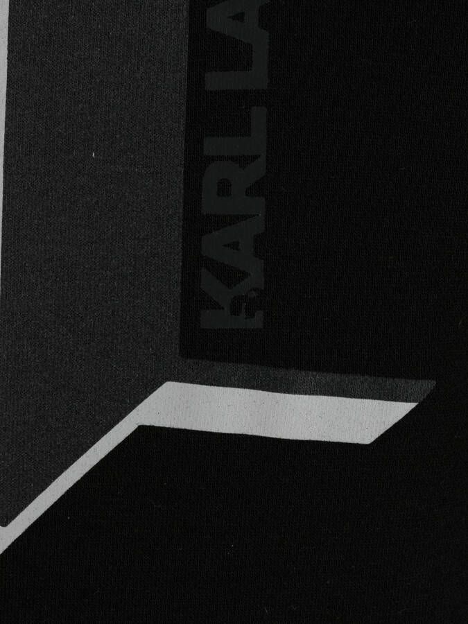 Karl Lagerfeld Hoodie met logoprint Zwart