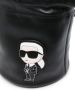 Karl Lagerfeld Ikon 2.0 bucket-tas Zwart - Thumbnail 4