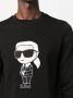 Karl Lagerfeld Sweater met ronde hals Zwart - Thumbnail 5