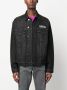 Karl Lagerfeld Ikon 2.0 denim jack Zwart - Thumbnail 3